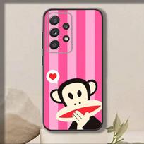 P-Paul F-Frank  Phone Case For Samsung S25,S24,S21,S22,S23,S30,Ultra,S20,Plus,Fe,Note,10,9,5G Black Cover Samsung S235G