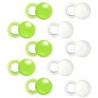 10Pcs Multipurpose Magnetic Race Bib Fasteners Clip Reusable Race Bib Magnets Pin Number Holders for Runners Athletes 1
