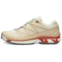 Salomon XT-6 GORE-TEX Migdolų pienas Degintas ocheras Unisex sportbačiai Kreminis minkštas molis L47865200 36 beige