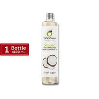 [Tiesioginis pirkimas iš Tailando] Tropicana ekologiškas šalto spaudimo extra virgin kokosų aliejus 100 ml, 100 g, 1 vnt. white