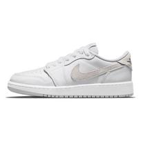 Air Jordan 1 Retro Low OG GS Neutral Grey 2021 Kids Sneakers White Particle-Grey CZ0858-100 40
