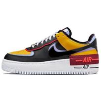 Nike  Air Force 1 Shadow Dark Sulfur Women Sneakers Yellow Purple-Pulse Bright-Crimson DO6114-700 38 black