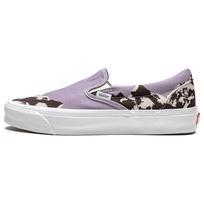 Kith x Vans Vault OG Classic Slip-On LX Mountain Range Unisex Sneakers Purple White VN0A45JK6CE 40.5 gray