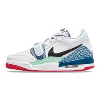 Air Jordan Legacy 312 Low GS Easter Kids Sneakers White Valerian-Blue DV9127-101 36.5