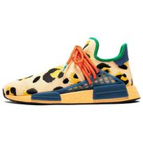 Pharrell x adidas NMD Human Race Gyvūnų raštas - Pulse Amber Unisex Kedai Daugiaspalviai Ryškiai auksiniai Juodi HP3221 44 beige