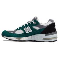 New Balance 991 Made in England Pacific Men Sneakers Green Alloy M991TLK 40 black