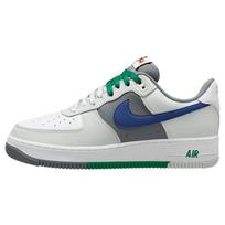 Nike Air Force 1 07 LV8 Split – šviesiai sidabriniai Deep Royal vyriški sportbačiai pilki balti dūmų pilki FD2592-001 45.5 white