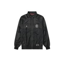 Jordan Paris Saint-Germain Crest Logo Flight Jacket Vyriški švarkai Juodi BQ8370-010 XS black