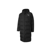Puma Ilga negabaritinė pūkinė striukė su logotipu ir gobtuvu Vyriški viršutiniai drabužiai, juodi 585403-01 XL black