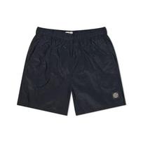 Stone Island Nylon Metal Swim Shorts Navy Men Bottoms Blue 7415B0943-V0020 L black