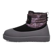 UGG Classic Mini Lace-Up Weather Smokescreen Boot Black Men Sneakers 1143990-BLK 40 black