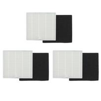 3 vnt./rinkinys Filtrai Rinkinys Kempinė Dėl ilife Dėl Zaco V80 white