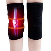 Tourmaline Magnetic Therapy Knee Pads Self Heating Kneepad Pain Relief Arthritis Knee Support Patella Massage Sleeves red