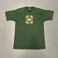 Vintage 90s Notre dame fighting Irish all embroidered thick college Tshirt L white