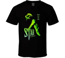 Stab Movie Poster Tee Scream Parody Unisex T-Shirt L green