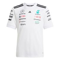 Adidas x MERCEDES AMG PETRONAS F1 TEAM T Shirt SS25 White/Black JX5803 152