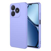 Flexible Liquid Silicone Case For Honor 600 400 Lite 5G Protective Cover TPU Fundas Coque Capa HONOR 400 Lite violetinė