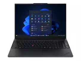 Nešiojamas kompiuteris Lenovo ThinkPad E16 Gen 4, 16" 1920 x 1200 IPS 60Hz, AMD Ryzen AI 5 330, 16GB DDR5 RAM, 512GB SSD, AMD Radeon 820M, Wi-Fi 7, Windows 11 Pro, Black, 21Y4007UMH