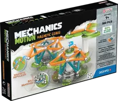 Magnetinis konstruktorius - Mechanika - Magnetiniai krumpliaračiai (160 vnt.)