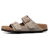 Birkenstock Casual Versatile Breathable Slide Sandals Women Sandals Gray Brown 951303 42