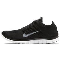 Nike Free 4.0 Flyknit 'Juoda Balta Pilka' 631053-001 45 black