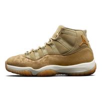 Air Jordan 11 Retro Olive Lux Women Sneakers Tan Neutral-Olive Sail-Gum-Light-Brown-Metallic-Stout AR0715-200 39 brown