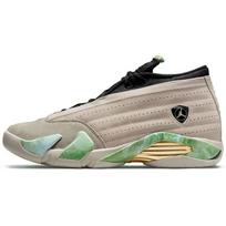 Aleali May x Air Jordan 14 Retro Low SP Fortune Moteriški kedai Rudo šviesaus smėlio spalvos Balta DJ1034-200 36.5