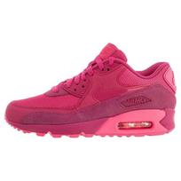 Nike Air Max 90 Premium Fireberry Moteriški sportbačiai Rožiniai Rožiniai-Milteliniai 443817-600 40.5 pink