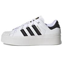 adidas Superstar Bonega Balti Juodi Aukso Metalo Moteriški Sportbačiai Debesėlio Baltumo Pagrindinės Juodos Spalvos GX1840 40⅔ white