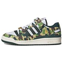 BAPE x adidas Forum Low 84 30th Anniversary - Green Unisex Sneakers Cloud-White Supplier-Colour Off-White ID4771 41⅓ black