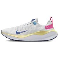Nike ReactX Infinity Run 4 Šviesiai pilkas Karališkos rožinės spalvos Vyriški sportbačiai Baltas Saturno auksas Tamsiai karališkos mėlynos spalvos DR2665-009 41 white