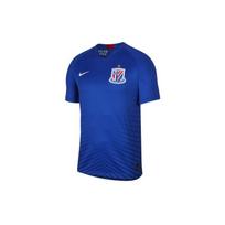 Nike Breathe Short-Sleeve Football Jersey Shanghai Shenhua Home T-Shirt Fan Edition Men Tops Blue AR4702-481 M blue