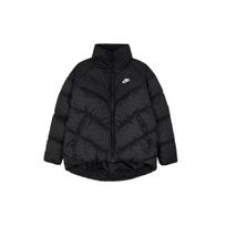 Nike Therma-Fit Solid Casual Stand Collar Down Jacket Women Outerwear Black FD8212-010 XL black