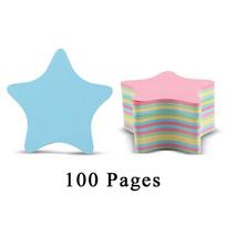 Sticky Note Multiple Shapes Square Pine Bear Star Cloth Heart Mixed Color 100 Pages/Book Kid Adult Student Office Stationery ZYF žvaigždė