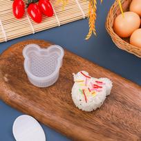 Sushi forma, Trikampė sushi gaminimo forma, Kūrybiška onigiri forma, Maistinio plastiko ryžių kamuoliukų forma, Nešiojama lauko sushi bento dėžutė, Iškylos pietų dėžutė gray