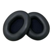 Protein Leather Earmuffs for ATH-M20X M30X Headphones Soft Sponges Earpads Case Cover Ear Pad Earphone Cushions 1 black