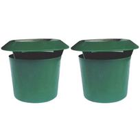 2/4/12pcs Garden Slug Cage Eco-friendly Animal Pest Repeller Reusable Reptile Trap Garden Farm Protector black