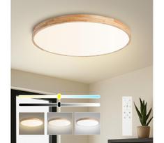 BRILAGI - Dimeruojamas LED šviestuvas WOODLINE LED/100W/230V 3000-6000K ąžuolas skersmuo 80 cm + nuotolinis valdymas