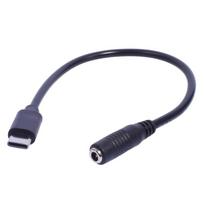 Type C to 3.5x1.35mm Male & Female Power Jacks Extension Charge Cable Charging Adapter Cord for Smartphones Tablets 1