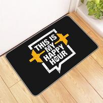 Entrance Door Mat Gym Prayer  Rug Living Room   Kawaii  Balcony Kitchen  Customizable 40x60cm