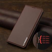 Flip Leather Phone Case For Samsung Galaxy A15 A35 A55 A56 A16 A36 A17 A157 A37 S26 S24 S23 Ultra S22 S21 Plus S25 FE Card Cover Galaxy S25 ruda