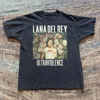 Nauja! Ultraviolence Lana Del Rey 2024 grafinis Unisex juodas marškinėlis Dydis S-5XL M gray