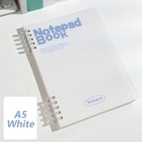 A5/B5 Ring Binder Notebook Gradient Color Journal Planner Creative Notepad  Student A5 balta
