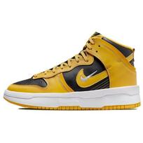 Nike  Dunk High Up Goldenrod Women Sneakers Black University-Gold White DH3718-001 37.5 black