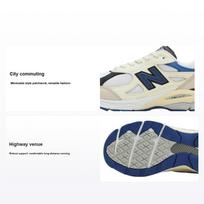 Teddy Santis x New Balance 990v3 Pagaminti JAV Balti Mėlyni Unisex Sportbačiai M990WB3 41.5 white