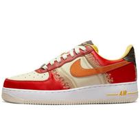 Nike  Air Force 1 07 LV8 Little Accra Women Sneakers Red Habanero-Red Coconut-Milk DV4462-600 36.5 beige