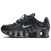 Nike Shox TL Juodos ir Geležies Pilkos Spalvos Moteriški Sportbačiai Metalizuoti Sidabriniai FV0939-001 35.5 black