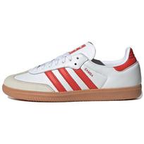 adidas Samba OG Balti Saulės Raudonumo Guminiai Moteriški Kedai Debesėlių Baltumo Off-White IF6513 46⅔ white