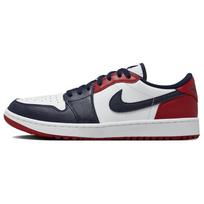 Air Jordan 1 Low Golf USA Unisex Sneakers Red White Obsidian DD9315-113 36.5
