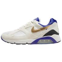 Nike Air Max 180 Concord 2024 Unisex Sneakers White Summit-White Metallic-Gold FJ9259-101 40